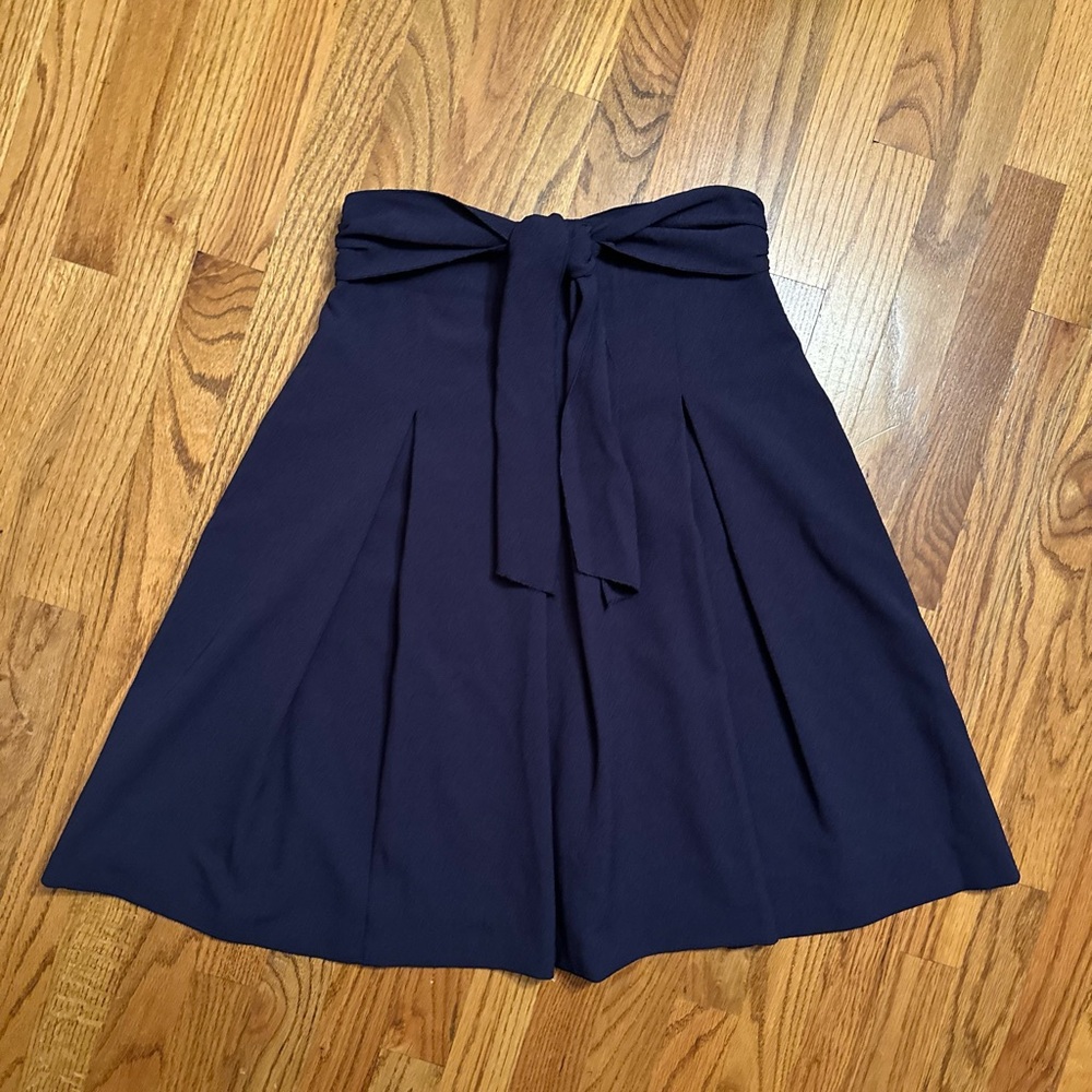 Ann Taylor Navy Blue Skirt